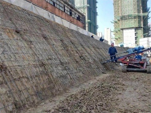 钟山建筑边坡支护